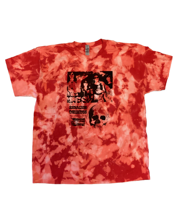 XL #08 LES RALLIZES DENUDES FAN TEE RED