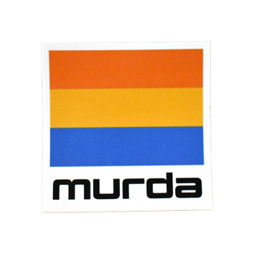 MURDA sticker